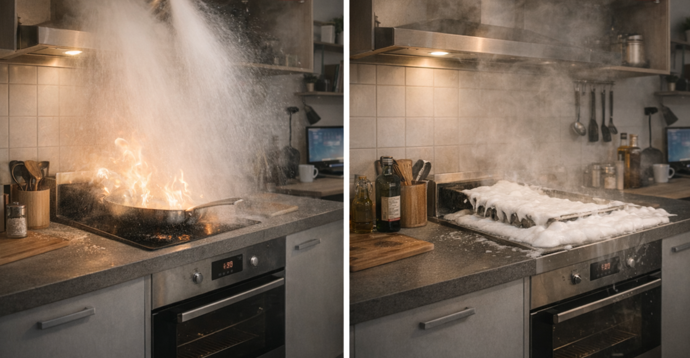 KitchenGuard Mini vådkemisk slukningsmiddel til olie og fedtbrand