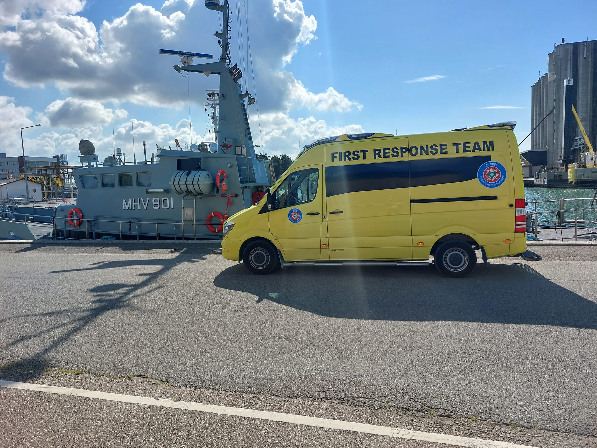 CS Fire & Rescue ambulance og beredskab