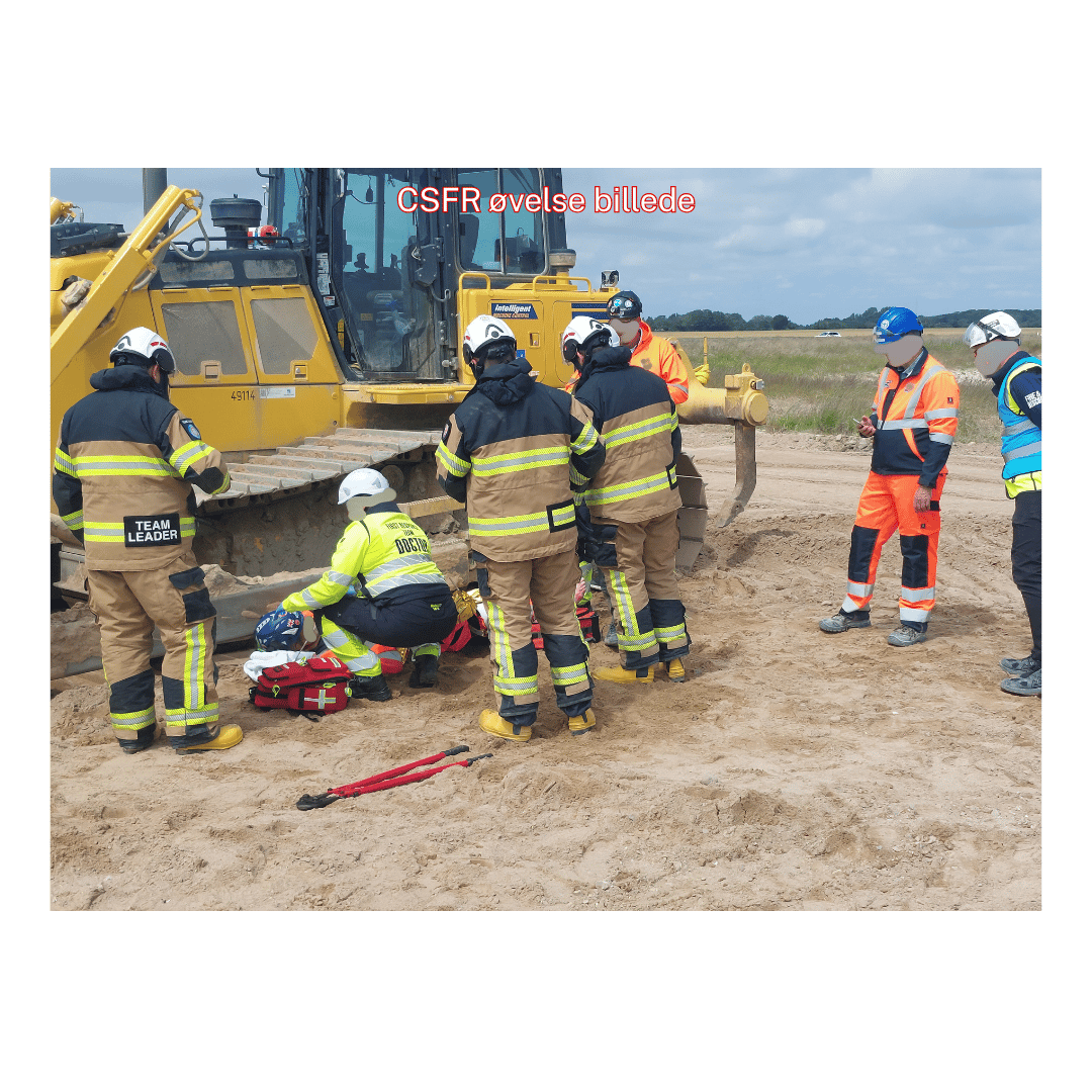 Træning og øvelser med CS Fire & Rescue Department